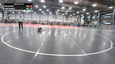 64 lbs Round 1 - 9:00am Saturday - Taze Daniels, West Coast Elite vs Nolan Gatt, Backyard Brawlers