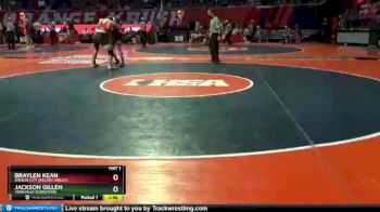 1 lbs Quarterfinal - Jackson Gillen, Yorkville (Christian) vs Braylen Kean, Gibson City (Melvin-Sibley)