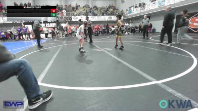 67 lbs Rr Rnd 2 - Rafael Trevino, Madill Takedown vs Hudson Hood, Collinsville Cardinal Youth Wrestling