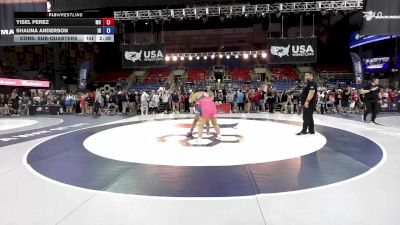 190 lbs Cons. Sub-quarters - Yisel Perez, MO vs Shauna Anderson, ID