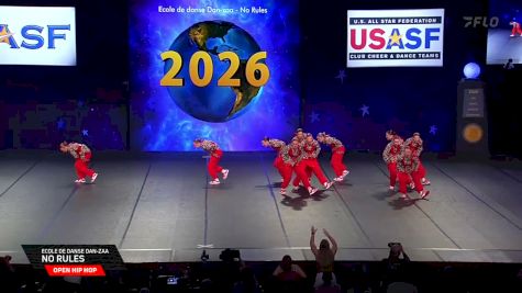 Ecole de danse Dan-zaa - No Rules [2026 Open Hip Hop Semis] 2026 The Dance Worlds