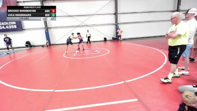 119 lbs Rr Rnd 3 - Brooks Burmeister, All-American Wrestling Club MS vs Luca DeGennaro, North Carolina National Team Red
