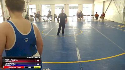 250 lbs Placement Matches (8 Team) - Christopher Godso, Louisiana vs Wyatt Graviet, Delaware
