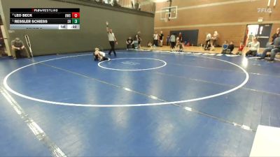 37 lbs Round 5 - Ressler Schiess, Shootbox Rigby vs Leo Beck, Bulldog Wrestling Club