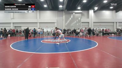 138 lbs Champ. Rd Of 16 - Gavin Austin, Roundtree Wrestling Academy vs Gabriel Dickun, Steller Trained