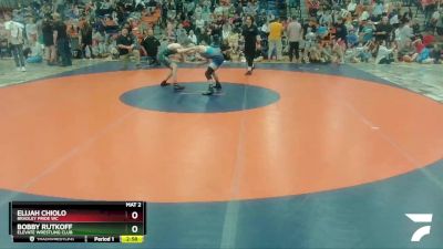 113 lbs Semifinal - Elijah Chiolo, Bradley Pride WC vs Bobby Rutkoff, Elevate Wrestling Club