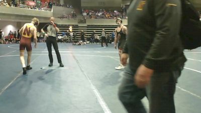 145 Championship Bracket Champ. Round 2 - Isaac Leonard, Stillwater vs Tate Heiden, Northfield