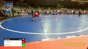 89 lbs Quarterfinal - Luke Loren, Monster Garage vs Carson Raper, Darkhorse