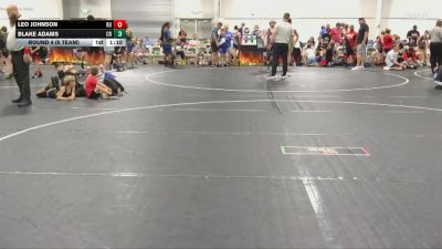 101 lbs Round 4 (6 Team) - Leo Johnson, Reverence United vs Blake Adams, Carolina Reapers