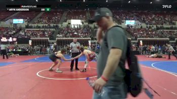 250 lbs Quarterfinal - Eli Spross, Corvallis vs Aryn Anderson, Moses Lake Wrestling Club