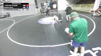 58 lbs Quarters - Jace Koa Villamil, Poway Wrestling vs Bishop Cruz, Savage House Wrestling Club