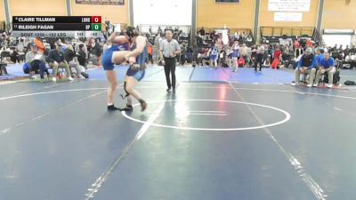 152 lbs Consi Of 4 - Claire Tillman, Londonderry vs Rileigh Fagan, Bristol-Plymouth