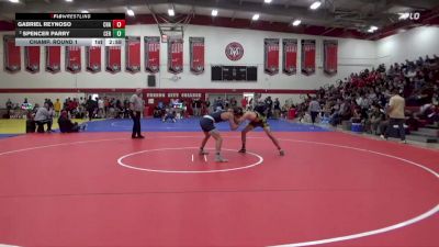 149 lbs Champ. Round 1 - Spencer Parry, Cerritos College vs Gabriel Reynoso, Chabot College