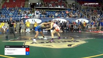 127 lbs Rnd Of 32 - Anunthaya Macdonnell, Maine vs Trinity Howard, Arizona