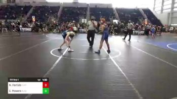 122 lbs Rr Rnd 1 - Nathan Partida, Tuff Kidz vs Charlie Powers, Alaska Avalanche