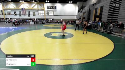 141F lbs Rr Rnd 1 - Carter Tate, Cornell vs Phoenix Alyea, Vmi