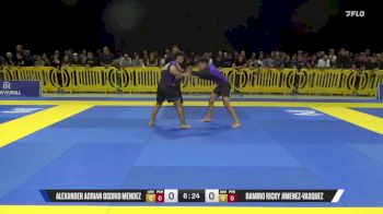 Ramiro Ricky Jimenez-Vasquez vs Alexander Adrian Osorio Mendez 2025 Pan IBJJF Jiu-Jitsu No-Gi Championship