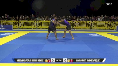 Ramiro Ricky Jimenez-Vasquez vs Alexander Adrian Osorio Mendez 2025 Pan IBJJF Jiu-Jitsu No-Gi Championship