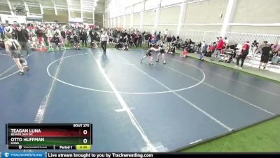 92 lbs Quarterfinal - Otto Huffman, COWA vs Teagan Luna, Beaver Dam WC