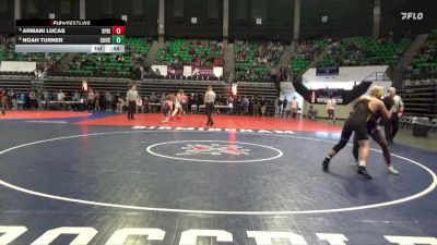 5A 190 lbs Cons. Round 3 - Armani Lucas, Springville vs Noah Turner, Corner