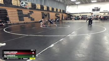 85 lbs Quarterfinal - Ryker Hopkins, South Middle School vs Eli Marasco, Fremont Middle School