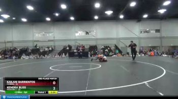 122 lbs Placement Matches (8 Team) - Kailani Barrientos, Florida vs Kendra Bliss, Missouri 2