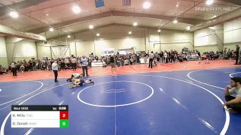 46 lbs Quarterfinal - Beckett Mills, Team Tulsa Wrestling Club vs Bradlee Donati, Henryetta Knights Wrestling Club