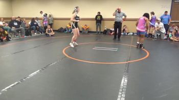 112 lbs Rr Rnd 5 - Emily Kivler, PA West vs Makenna Thompson, Valkyrie Girls WC Pink