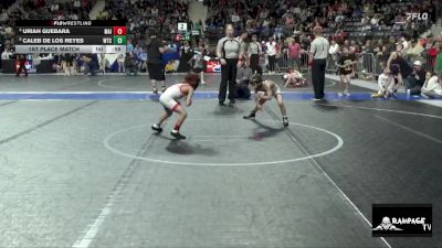 55 lbs 1st Place Match - Caleb De Los Reyes, WTC vs Uriah Guebara, Maize