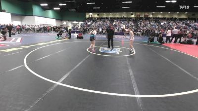 95 lbs Round Of 16 - Jaelyn Anderson, NE vs Abigail Peterson, IA