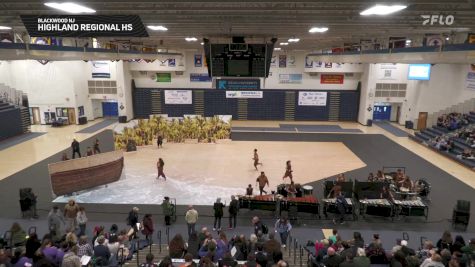 Highland Regional HS "Blackwood NJ" at 2026 WGI Perc/Winds Toms River Regional+