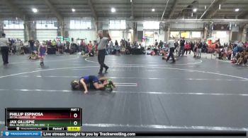 48-52 lbs Semifinal - Phillip Espinosa, So Cal Hammers vs Jax Gillispie, Bull ISLAND Grappling (BIG)