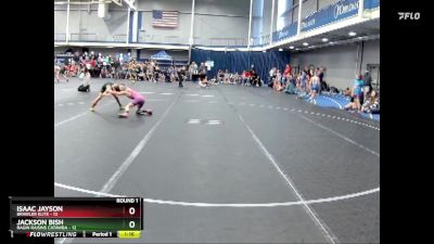 68 lbs Round 1 (4 Team) - Isaac Jayson, Brawler Elite vs Jackson Bish, Ragin Raisins Catawba