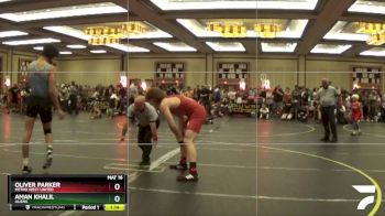 180 lbs Champ. Round 2 - Aman Khalil, Aliens vs Oliver Parker, Metro West United