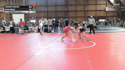170 lbs Quarterfinal - Gabriel English, Journeymen vs Ryan Engle, Yale Street