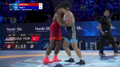 97 kg 1/8 Final - Tracy Hancock, United States vs Ibrahim Tigci, Turkey