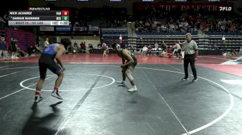 157 lbs Round Of 16 - Nick Alvarez, Franklin & Marshall vs Darius Marines, Michigan State