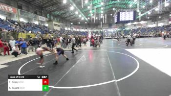 130 lbs Consi Of 16 #2 - Eccselynce Berry, Center Middle School vs Araya Suazo, Kearney Middle School