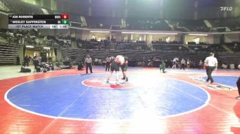 285-4A 1st Place Match - JOE RUBERTE, North Oconee vs Wesley Sappington, Harris County