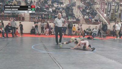 55_B lbs Consi Of 4 - Kaden Slebodnik, Belle Vernon vs Jordan Simone, Council Rock South