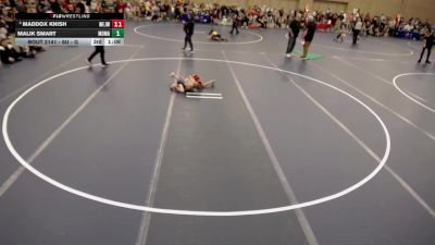 8U - I Cons. Round 1 - Gavin Fox, Forest Lake Wrestling Club vs Ryder Dircks, Princeton Wrestling