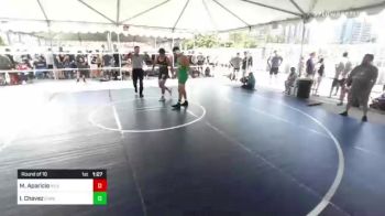 220 lbs Round Of 16 - Marcelo Aparicio, Silver Back WC vs Isaiah Chavez, Chavez Wrestling