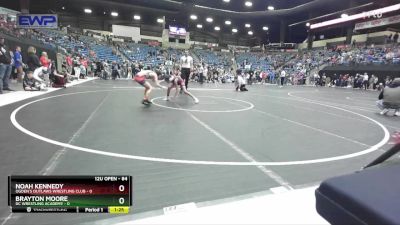 84 lbs Champ. Round 2 - Noah Kennedy, Ogden`s Outlaws Wrestling Club vs Brayton Moore, DC Wrestling Academy