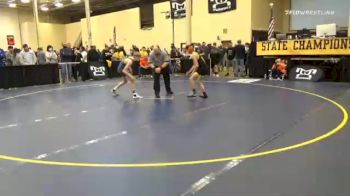 102 lbs Quarterfinal - Leo Joseph, Greater Latrobe vs Kross Cassidy, Bedford