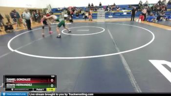 120 lbs Champ. Round 2 - Edwin Hernandez, Ridgeline vs Daniel Gonzalez, Othello