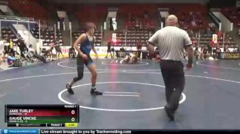 138 lbs Round 1 (6 Team) - Jake Turley, Romeo WC vs Gauge Vincke, Rhino Elite