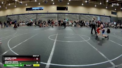 96 lbs Round 7 (8 Team) - Jacob Long, Reaper WC vs Griffin Smith, Warhawks Wrestling