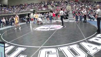 2A 215 lbs 5th Place Match - Taylor Black, San Juan vs Boden Mackelprang, Parowan