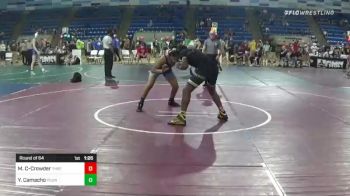 145 lbs Round Of 64 - Michael Coffey-Crowder, Threshold vs Yahir Camacho, Pounders