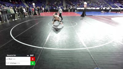 132 lbs Round Of 64 - Jayden Muir, Haverhill vs Yandel Francisco-Vilchez, Central